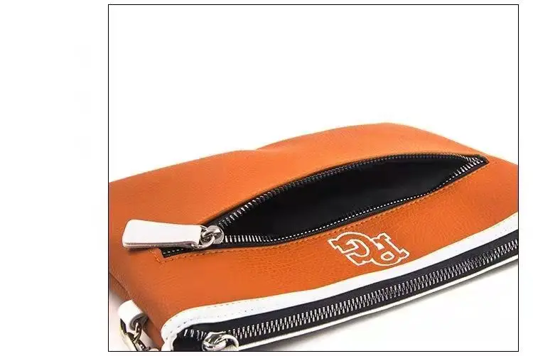 The new PG smiley face golf bag waterproof lightweight pouch for men and women multifunctional fashion storage bag