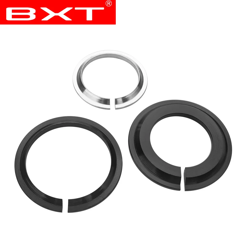 Bicycle Headset Base Spacer Crown Race MTB/Road Bike Universal Headset Washer Suitable for Straight/Tapered Fork Frame Adapter