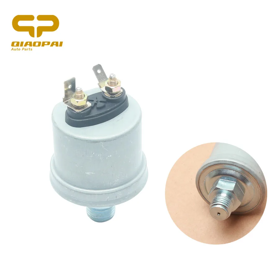 

Engine Oil Pressure Sensor Alarm 0 - 10 Bar 1/8NPT 10MM For VDO Pressure Gauge G/WK for Boat Ship Train Pump Vehicle Meter