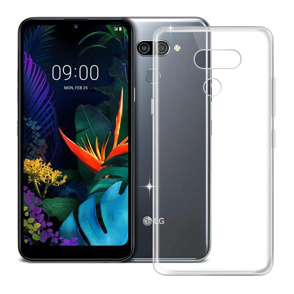 Прозрачные силиконовые чехлы на заднюю панель для LG K50 чехол из мягкого ТПУ 360