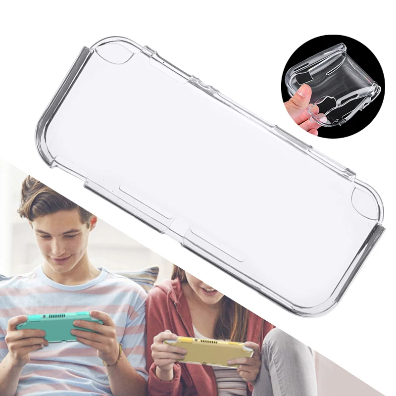 Новый комплект 3 в 1 для Nintendo Switch Lite прозрачный чехол из ТПУ оболочка и крышка |
