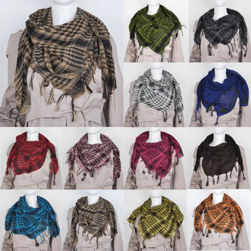 2019 Newest Luxury Stylish Soft Cashmere Women's Scarf Triangle Fashion Plaid Blanket Pashmina Shawl Warm in Winter Warp Scarves |