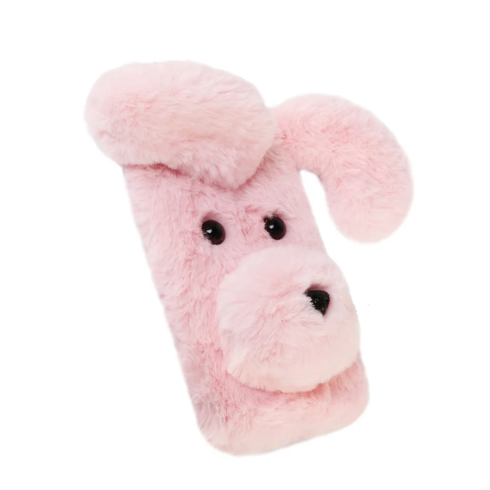 1 шт. чехол для телефона мягкий плюшевый противоударный с рисунком собаки Xiaomi Redmi