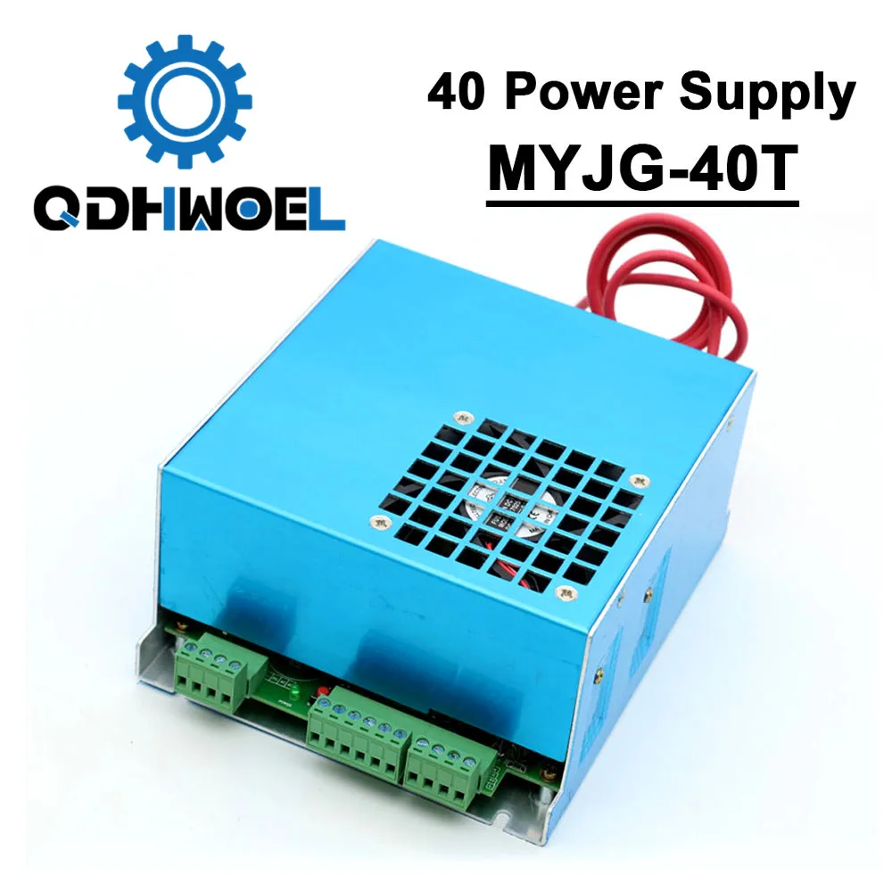 40 Вт лазерный источник питания для лазерной гравировальной машины CO2 25 50