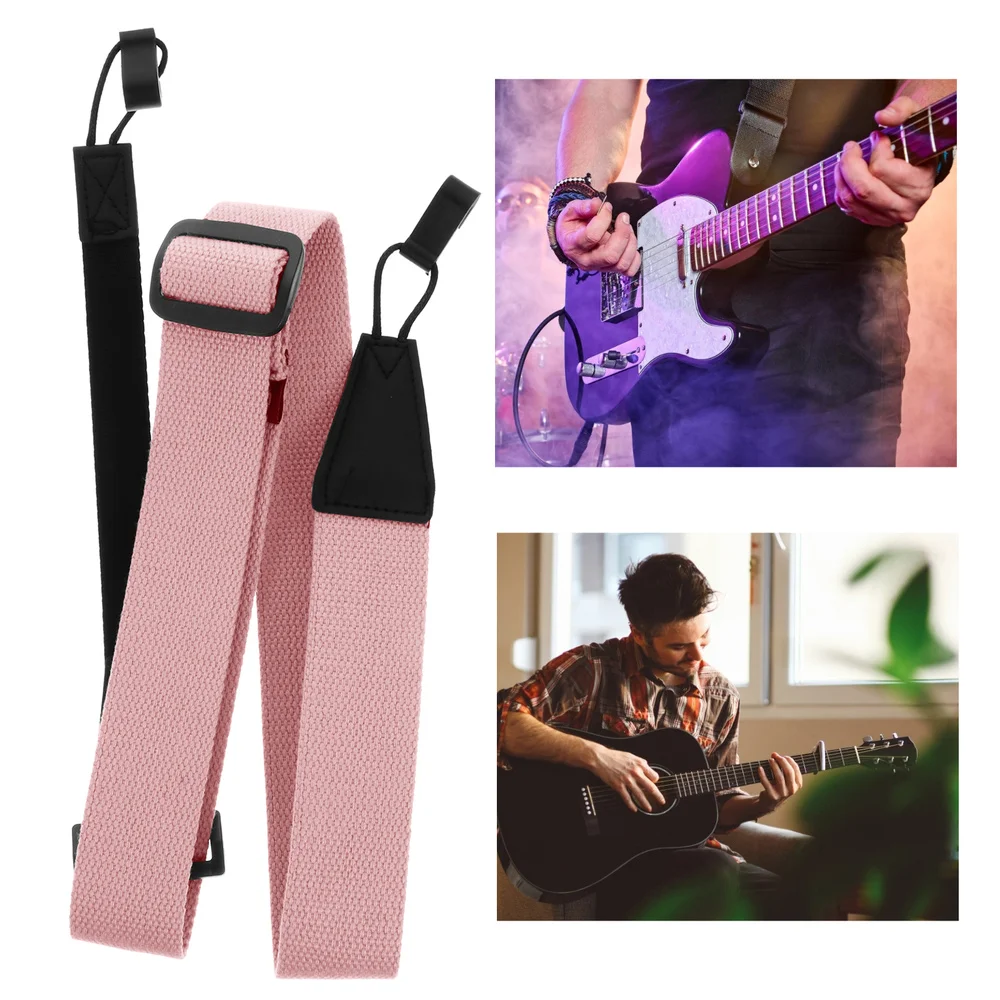 

1pc Practical Ukulele Straps Instruments Fabric Straps Non-punching Straps