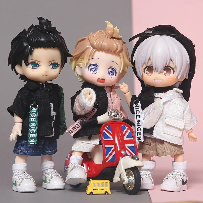 OB пальто кукольная одежда с буквенным принтом цветная куртка или брюки для ob11