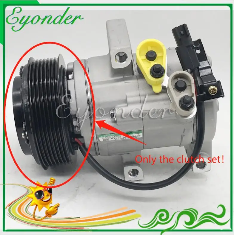 Кондиционер AC/C Компрессор сцепления HS13N для Mazda BT50 пикап Ford Ranger 3,2 UC9M-19D629-BB AB39-19D629-BB 1715092