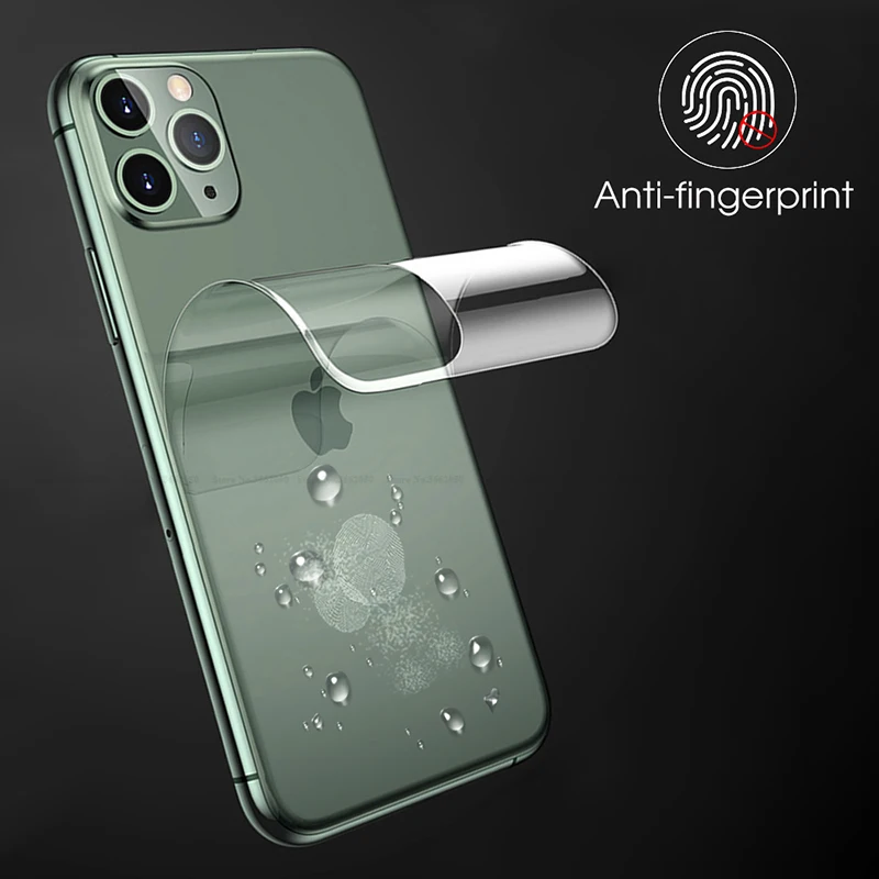 100 шт для IPHONE 12 Pro max/678 Plus/XS/XR 3D мягкий гидрогель пленка экрана 11 MAX/SE 2020 Защитная с