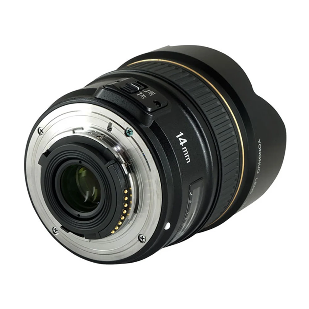 YONGNUO 14 мм F2.8 ультра широкоугольный основной объектив yn14 Автофокус AF MF