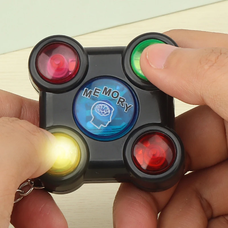 

Educational Memory Game Machine Toy Interactive Game Memory Training Game With Lights Sounds Machine Children Funny Toy 2022