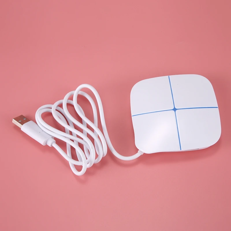 6-Порты и разъёмы USB2.0 концентратор с устройство для чтения карт SD TF флеш индикатор