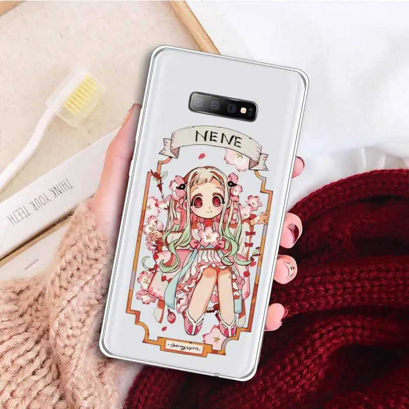 

Toilet Bound Hanako Kun anime Phone Case Transparent For Samsung Galaxy A 71 21s S note 8 9 10 plus 20 ultra