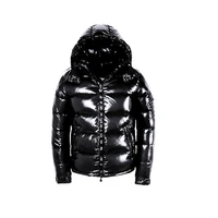 the king of down jackets men hooded winter down jacket with nfc detachable hat white duck down filling warm casual coat