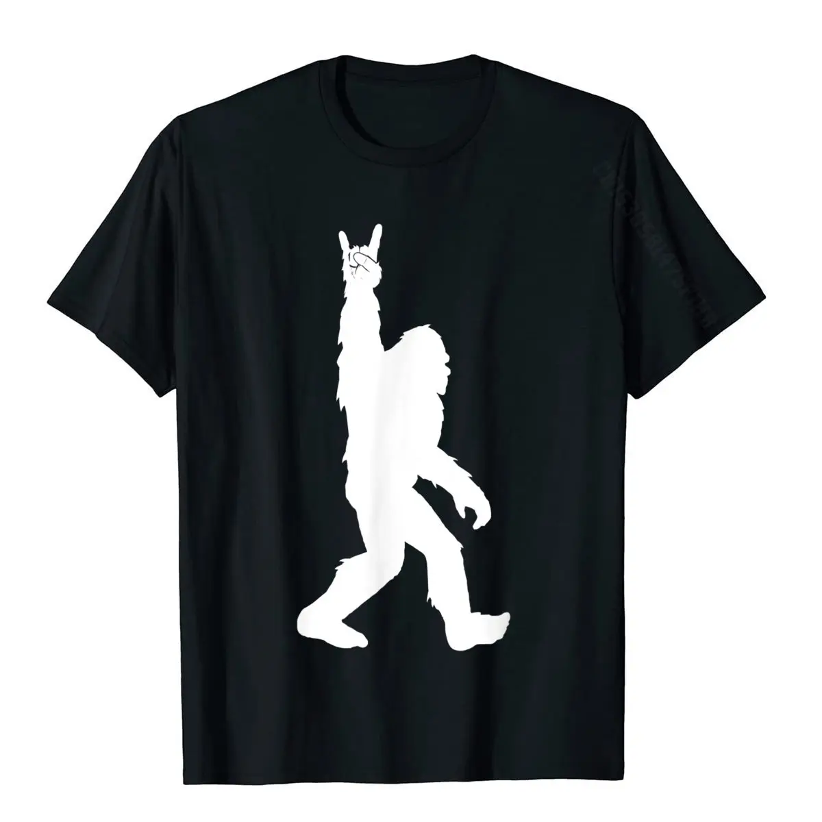 

Funny Bigfoot Rock And Roll Tshirt For Sasquatch Believers T-Shirt Brand New Men T Shirt Normal Tees Cotton Printed On