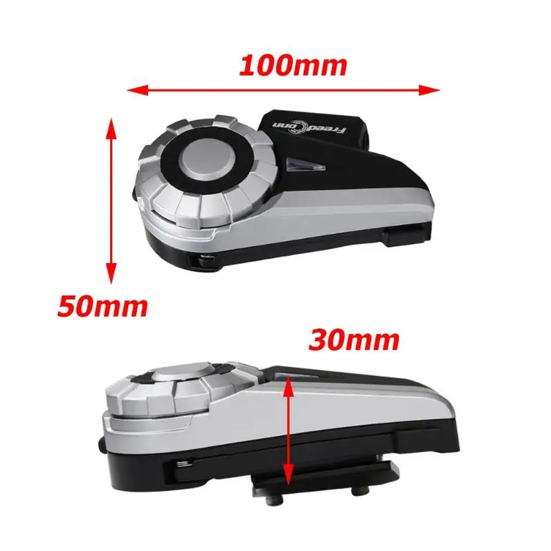 Горячая продажа мотоциклетный шлем Интерком FreedConn T Rex гарнитура беспроводная