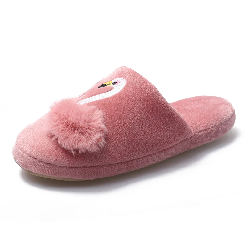 2020 г. Новые осенние женские благородные тапочки с лебедем Повседневная Милая