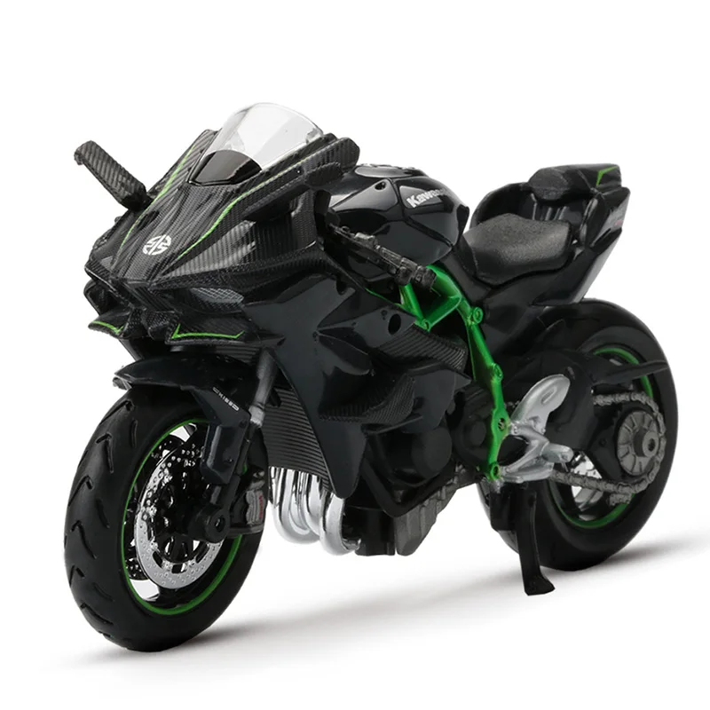 H2R Maisto 1:18 сплав модель мотоцикла Игрушка внедорожные модели гоночных автомобилей Африка Твин H2R 690 Duke мотоциклы игрушки для детей - Цвет: H2R
