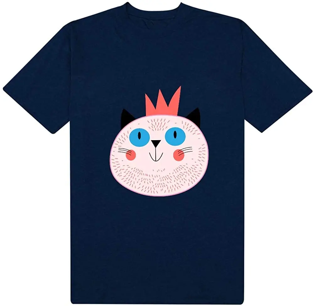 

Women's Shirt Short-Sleeve Round Necks Cotton Sizes Plus Loose Tees Top