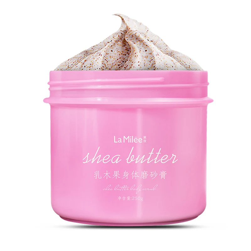Скраб для тела отшелушивающий гель крем масло ши фруктовый отбеливающий кожу