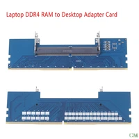 laptop ddr4 ram to desktop adapter card memory tester so dimm to ddr4 converter computer connection plug in