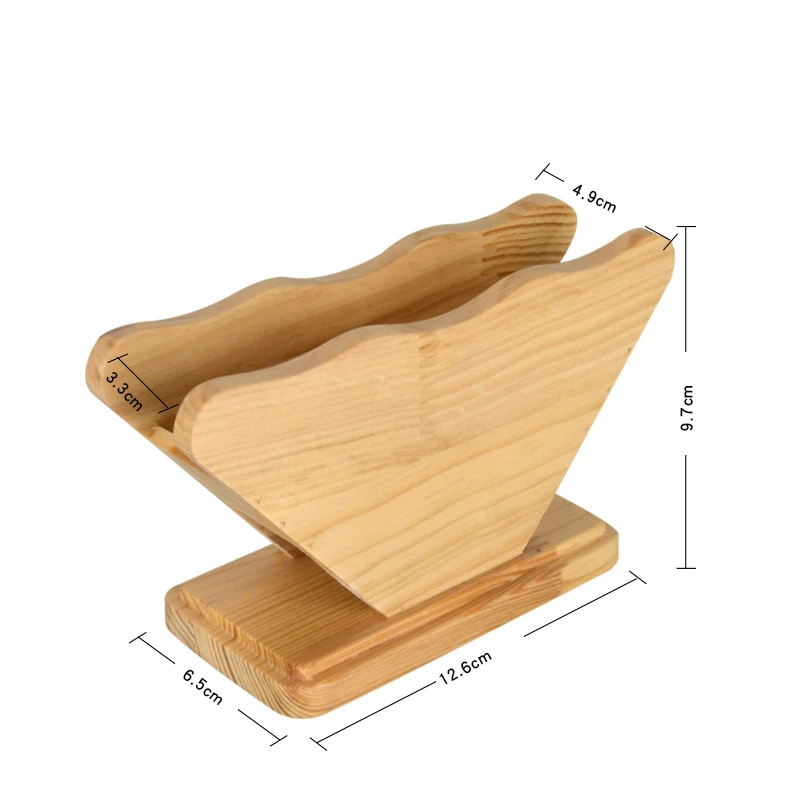 Ручной держатель для фильтров кофе стойка хранения бумаги V60 контейнер Диспенсер