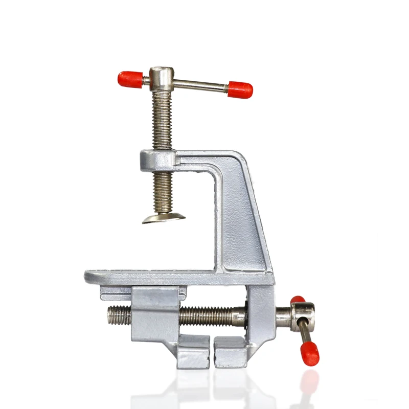 CMCP 35mm Aluminium Miniature Small Jewelers Hobby Clamp On Table Bench Mini Vise Vice Hand Tools | Инструменты
