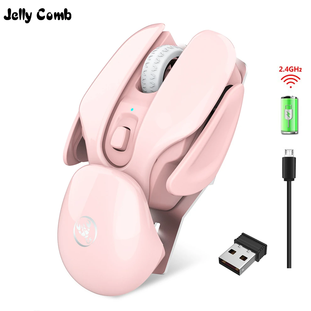 Мышь JellyComb беспроводная эргономичная Бесшумная 800/1200/1600 DPI|Мыши| |