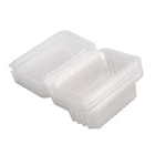 10 шт. Еда Класс Пластик Мёд расческа квадратная коробка посылка гребень Мёд коробка для Мёд по доступной цене