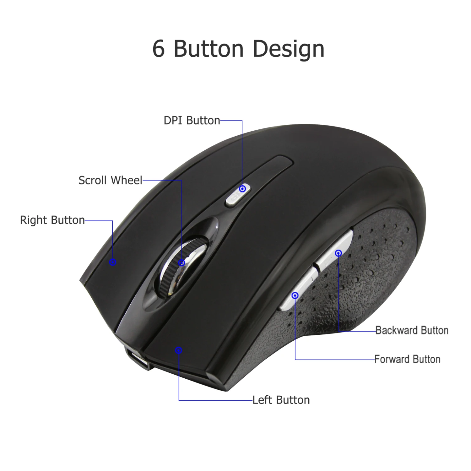 Bluetooth мышь игровая аккумуляторная Бесшумная 1600DPI с адаптером BT CSR 4 0|Мыши| |