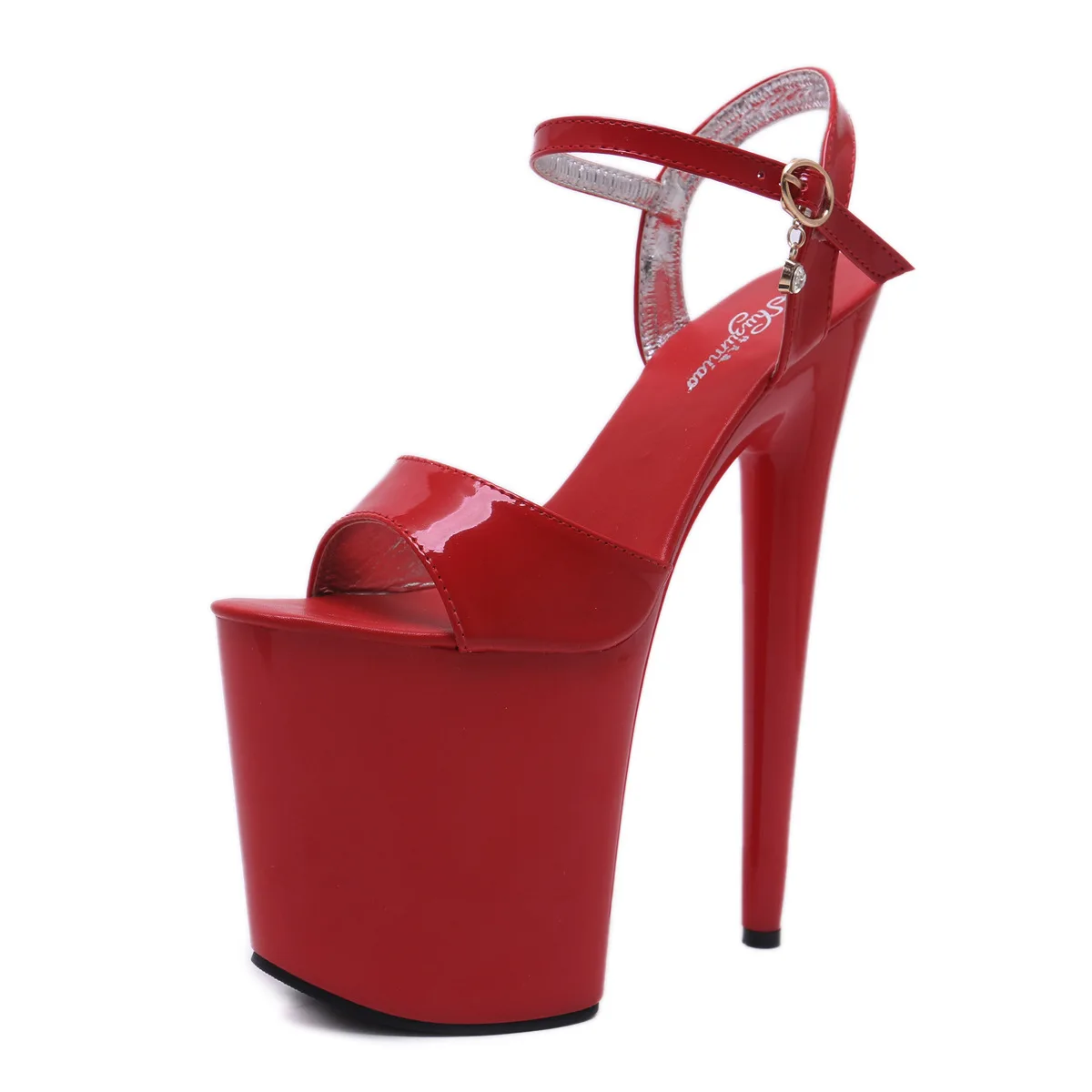 

2020 New Autumn Nightclub Sexy Women Shoes Platform Roman Fish Head Lady Ultra-High-Heel Sandals LFD