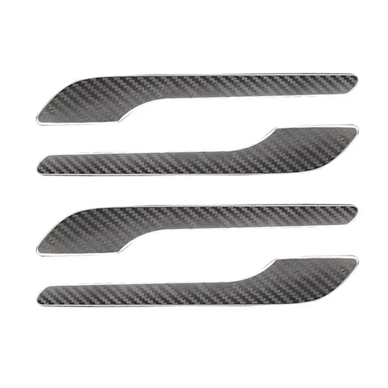 

New 4Pcs Car Doorknob Protector Sticker Door Handle Wrap Cover for Tesla Model 3 Kit