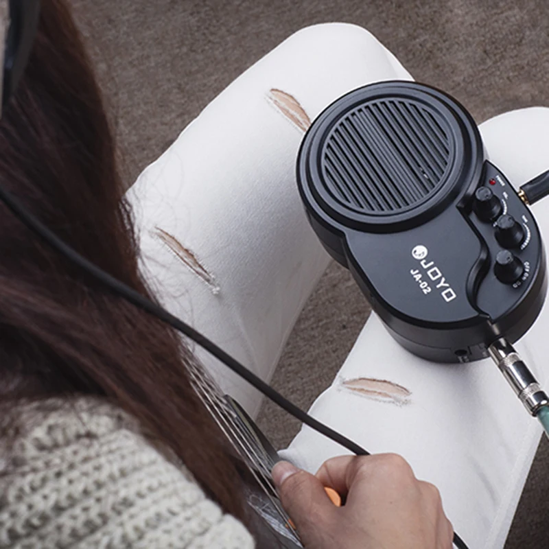 Мини усилитель для гитары JOYO JA02 Amp 3 Вт MP3 вход с чистым и искажением аксессуары
