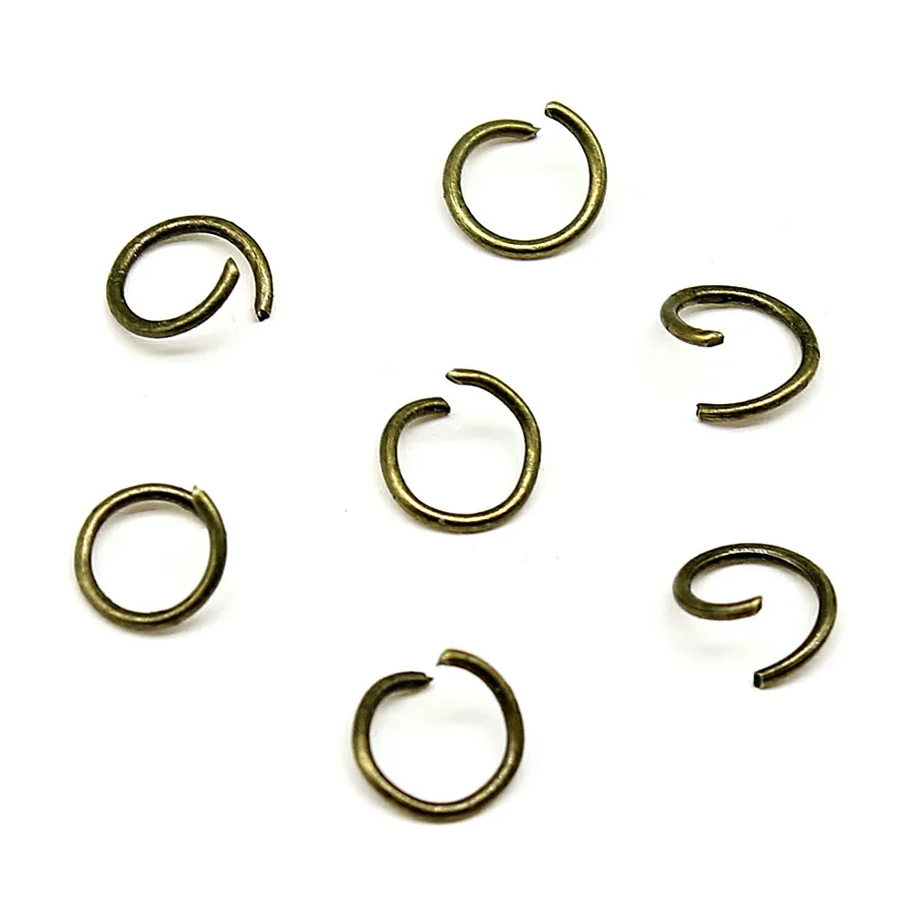 

Pendants for jewelry wholesale 0.7x4mm Open ring jump rings & split rings 400pcs