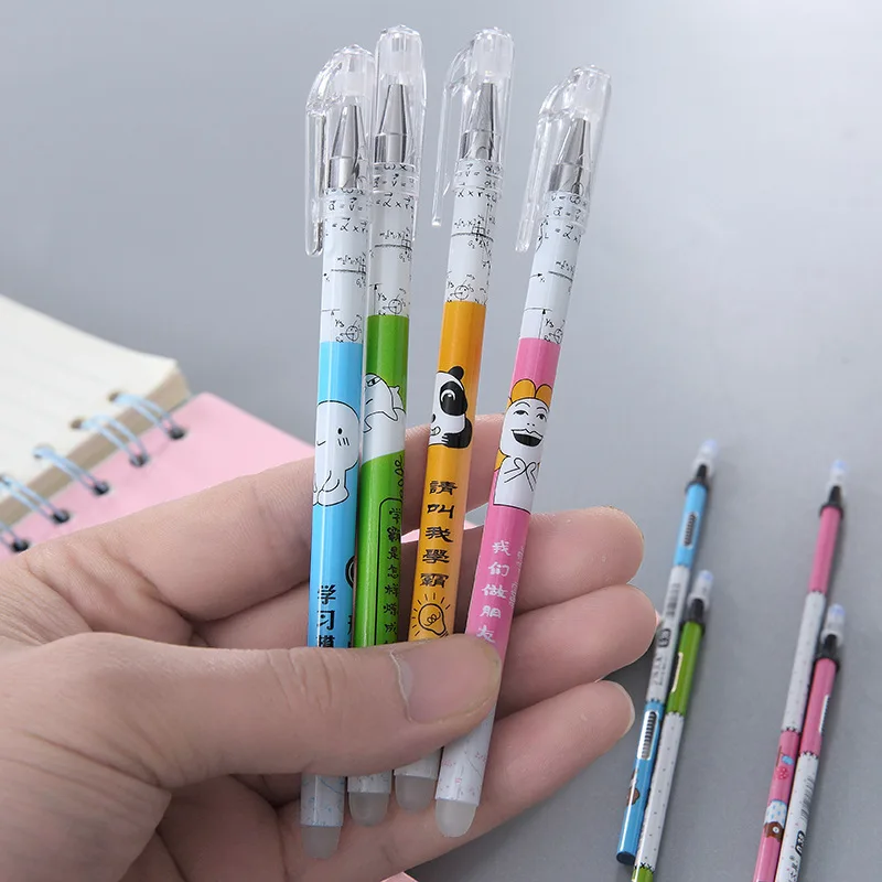 24pcs Flower Erasable Pen Easy Elimination Factory Direct Quality Assurance Wholesale