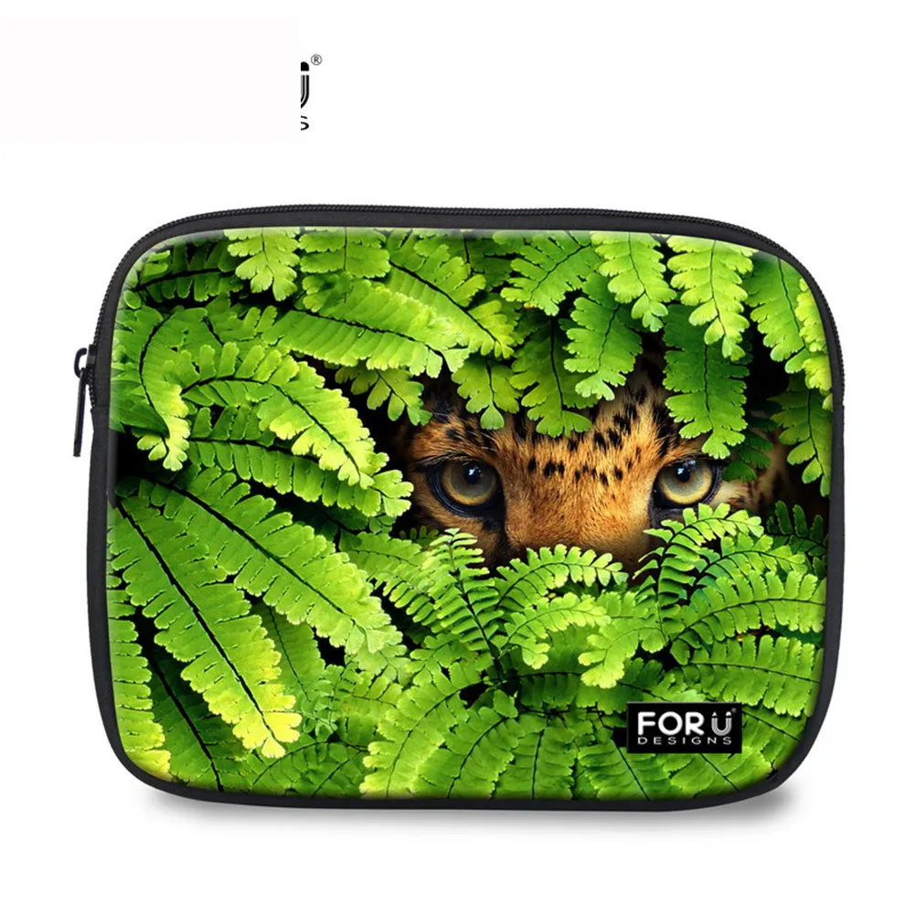 

Jungle Cheetah Print Women Mini Laptop Bag Men Smart Tablet Case Notebook Protective Shell Anti-Dust Sleeve Cover Pouch