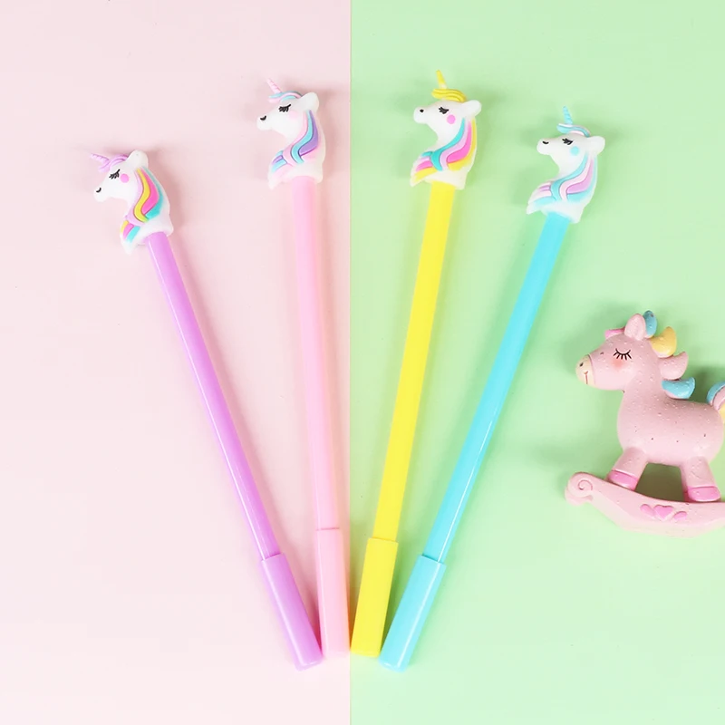 1 шт. Новые Креативные шариковые ручки Rouge Unicorn милая мягкая пластиковая шариковая