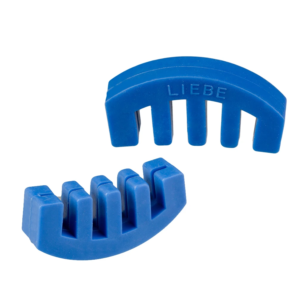 

2Pieces Rubber Violin Mute for 4/4 3/4 1/2 Violin Practice Accessories