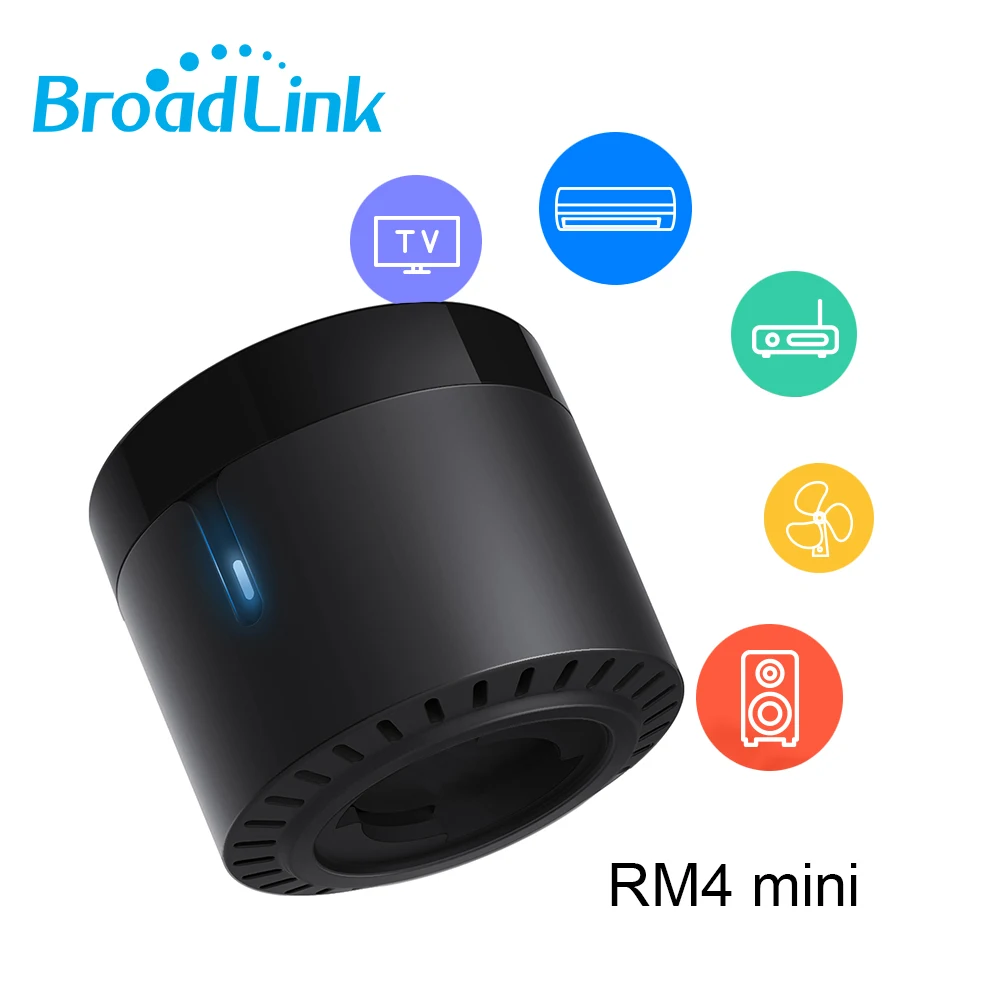 Беспроводной смарт-контроллер дистанционного управления BroadLink RM4 mini Bestcon RM4C IR Wifi