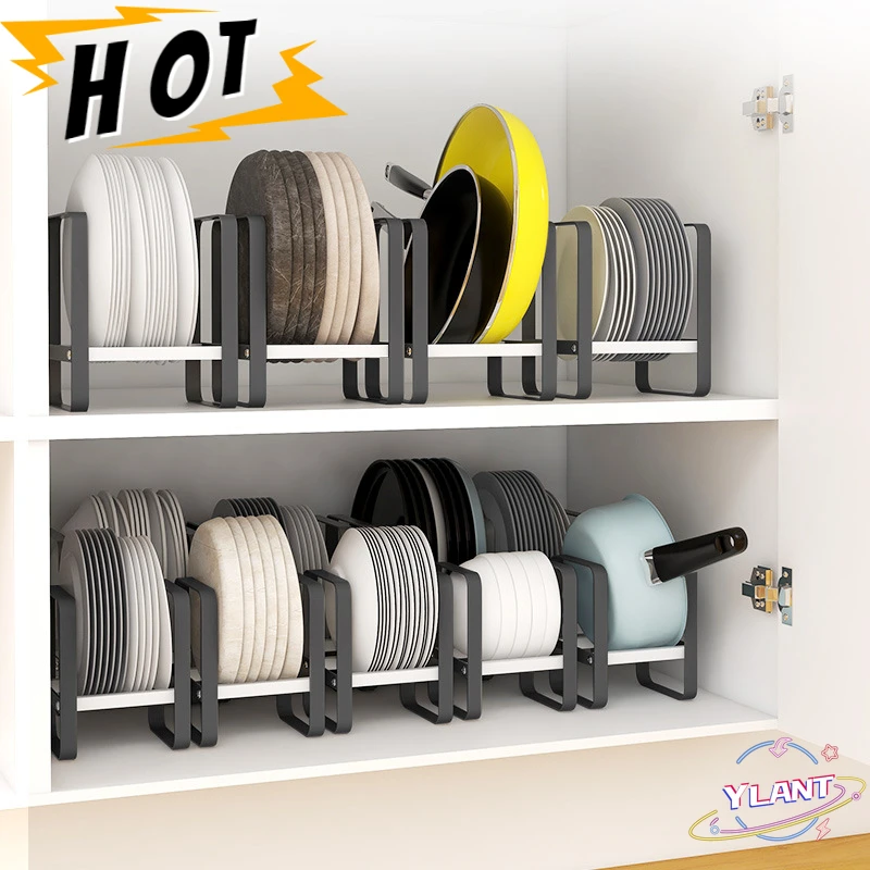

Chopping Board Storage Rack Bowl Cup Holder Multifunction Kitchen Closet Organizer Kitchen Cabinet Storage Shelves Plates Dishes
