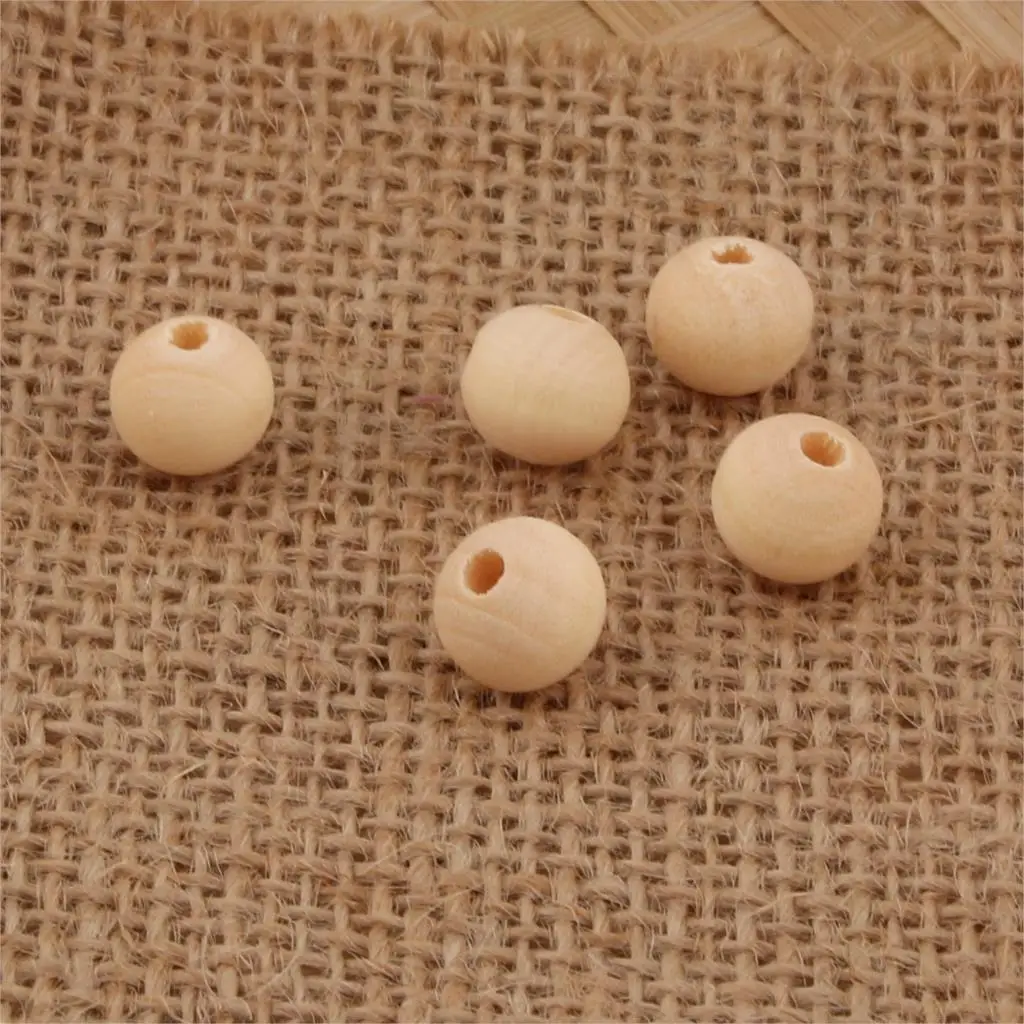 10 шт. бусины из натурального дерева без лака|wood spacer|connector diyspacer beads |