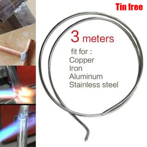

1Pcs Cast Iron Stainless Steel Aluminum Welding Wire Copper Welding Repair Fracture 300cm Non-corrosive