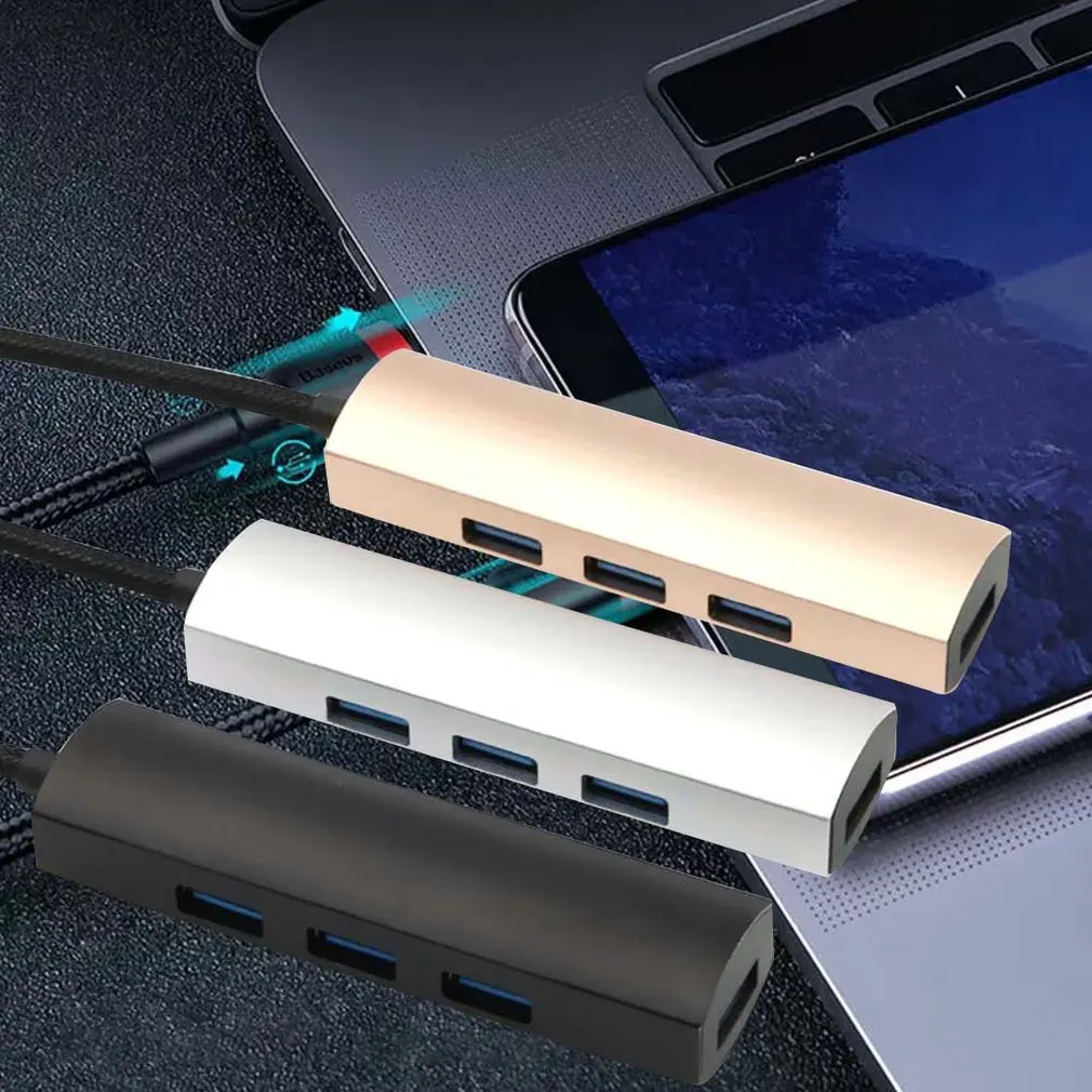 USB 3 0 хаб высокоскоростной USB3.0 к RJ45 Ethernet адаптер сплиттер 1000 Мбит/с сетевая карта