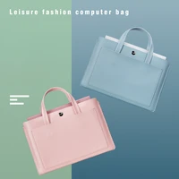 laptop bag for lenovo air apple macbook xiaomi huawei dell matebook pro 13 14 15 inch computer sleeve bag handbag for women men