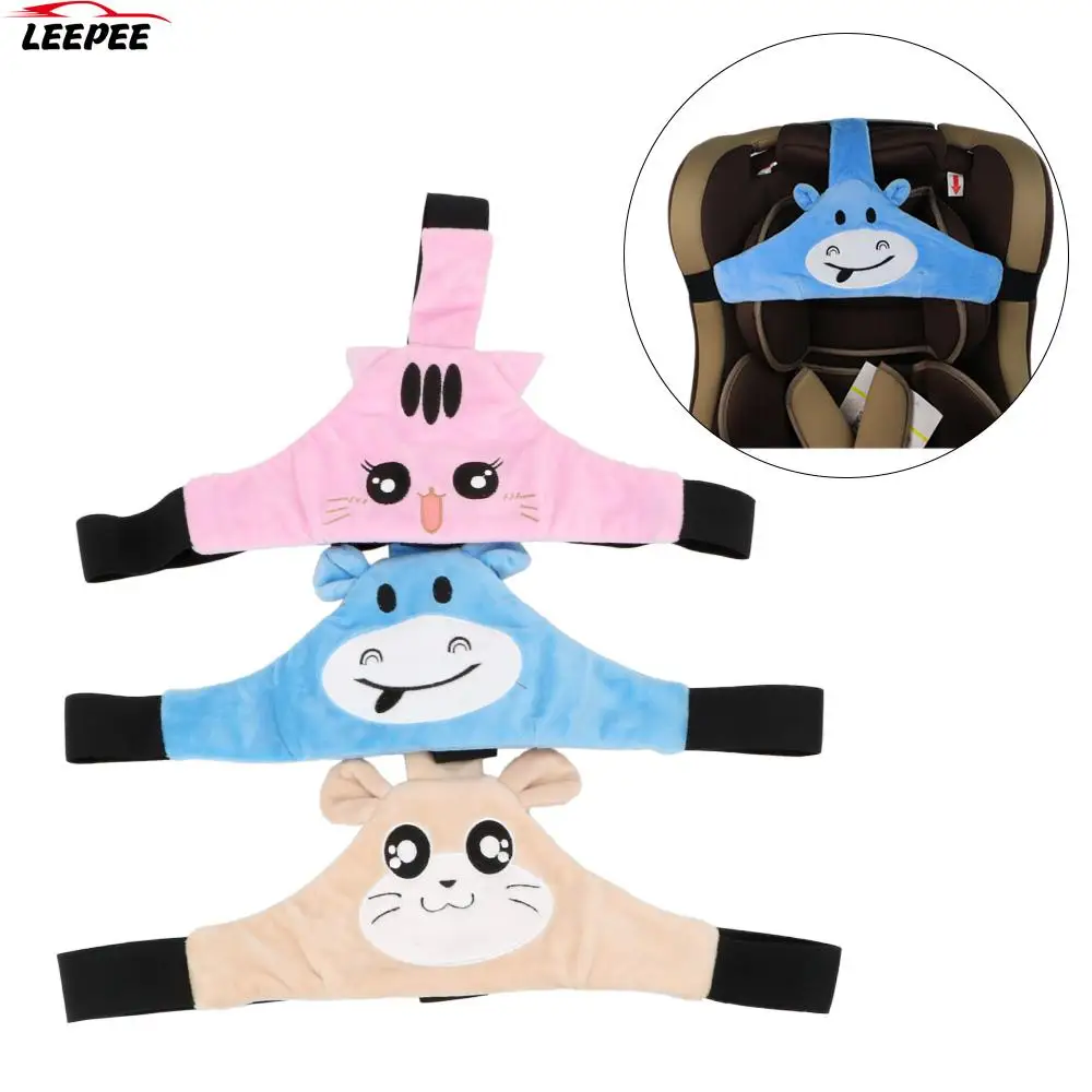 

Car Seat Safety Belt For Baby Head Seatbelt Fixing Band Sleep Nap Support Adjustable Interior Automotive Accessories Universal