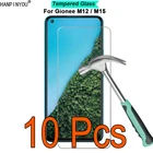 10 шт.лот для Gionee M12  M15 твердость 9H 2.5D ультратонкая закаленная стеклянная пленка защита экрана