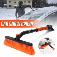 matcc car ice scraper windshield ice break quick clean glass brush snow remover tool auto window winter snow brush shovel