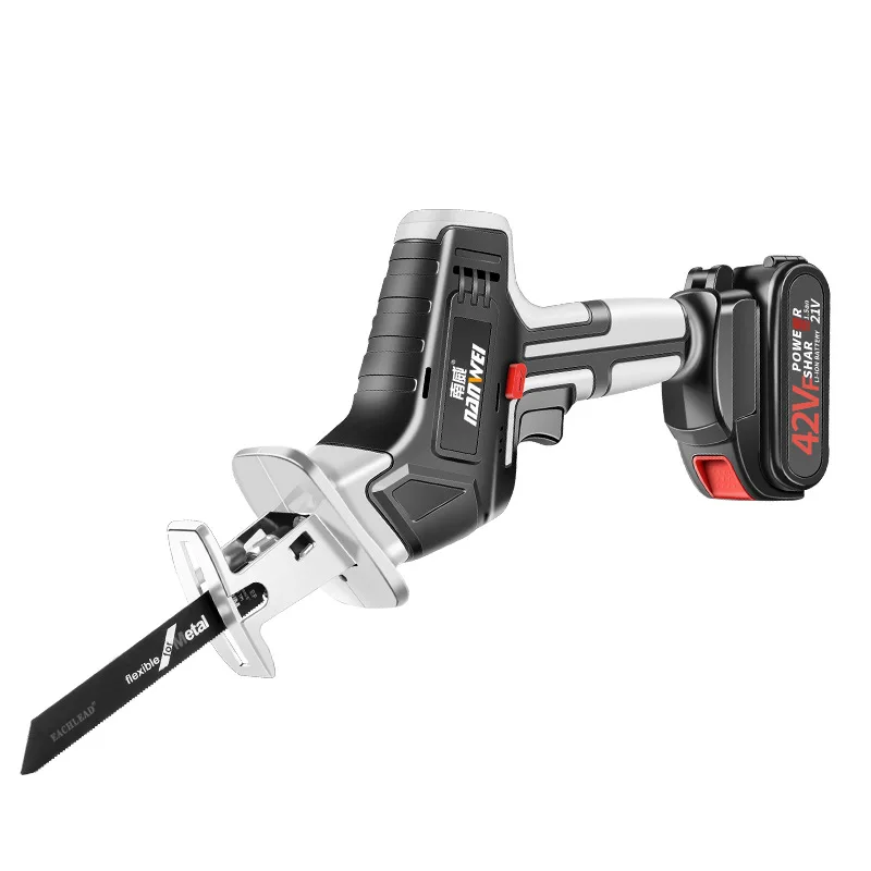 Перезаряжаемые литиевая электрическая сабельная пила небольшой мини открытый