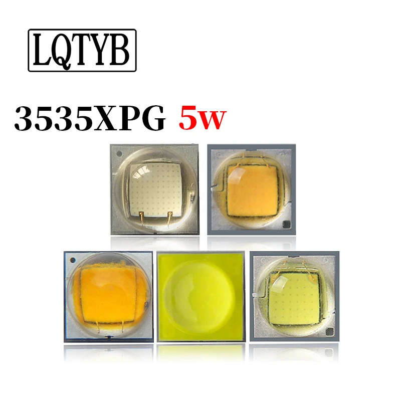 

10 шт., высокомощная керамическая вспышка XPGLed3535, 5 Вт