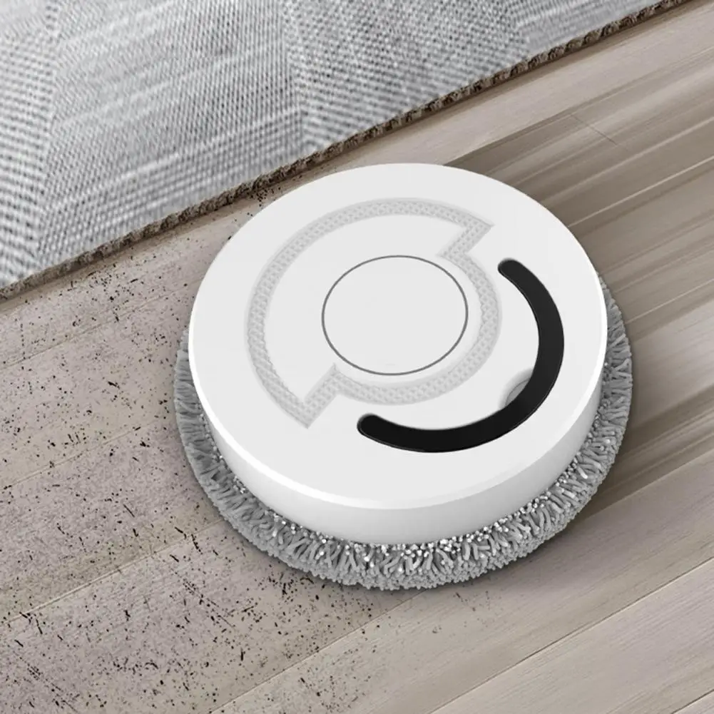 

Robotic Vacuum Handsfree Dual-use ABS Automatic Rotating Mop Cleaner for Debris