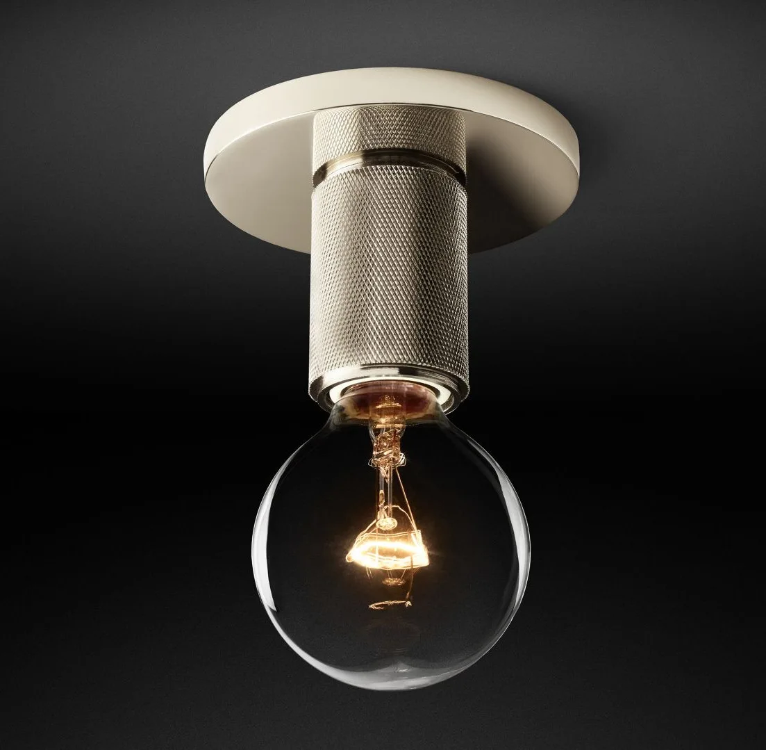 Скандинавский светодиодный потолочный светильник прикроватный алюминиевый |